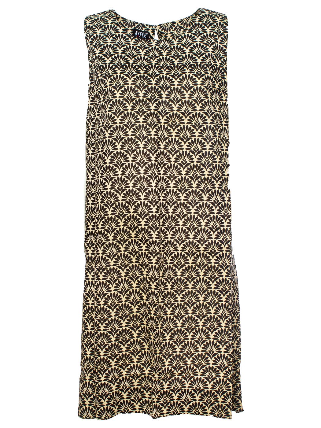 ABITO CORTO SENZA MANICHE STAMPATO 4 TG 100%CO MADE IN INDIA